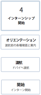 海外インターンシップまでの流れ4